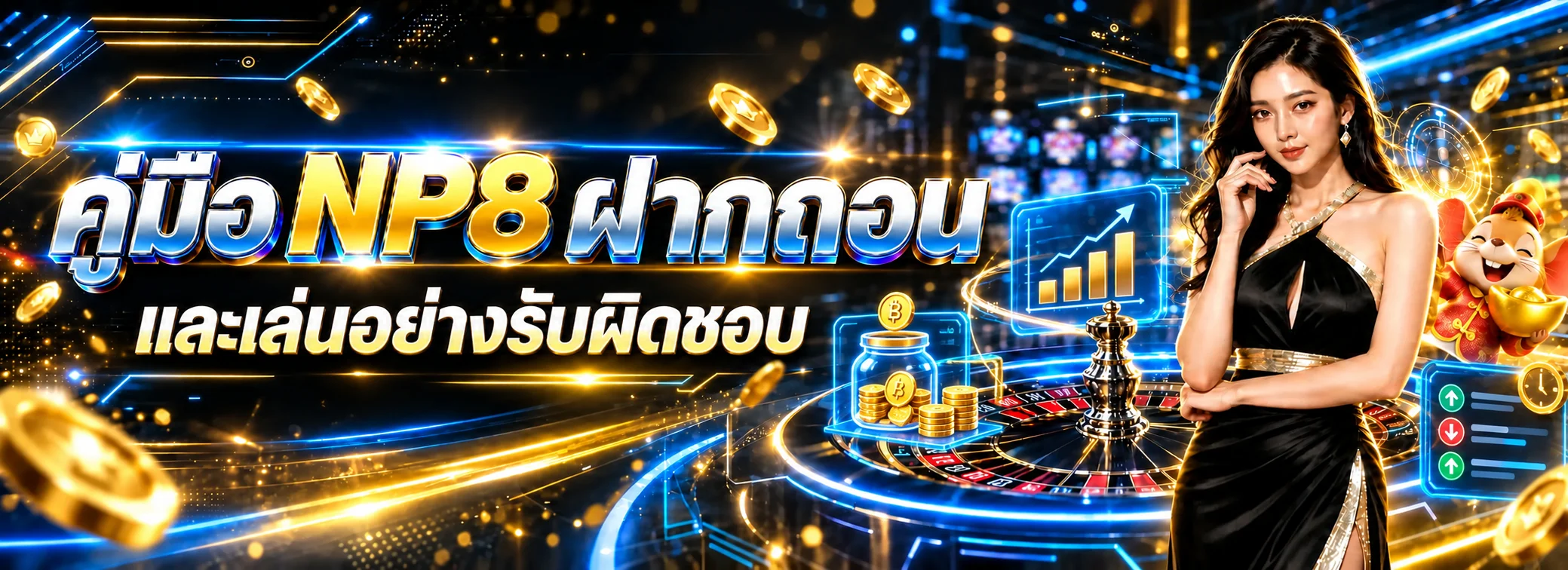 NP8 ฝากถอน คู่มือตรวจรายการและตั้งงบ